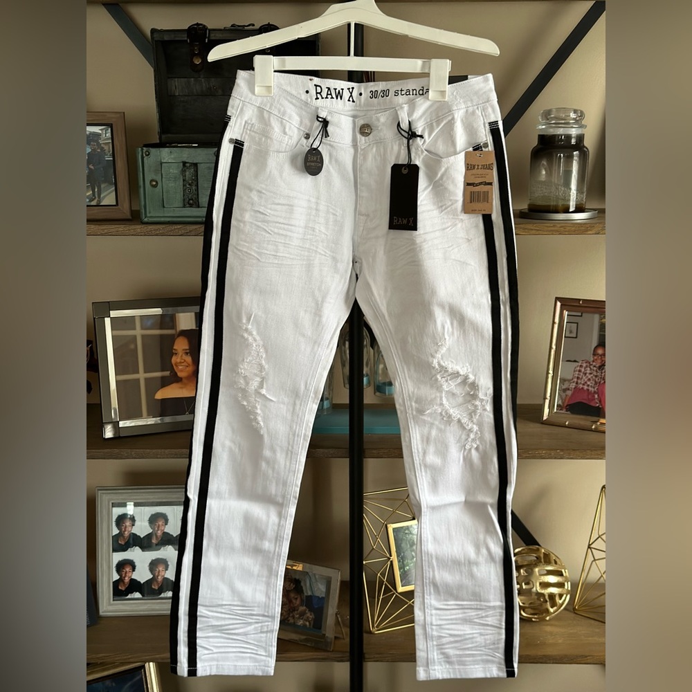 Raw X Jeans Vintage Inspired - White - Picture 2 of 5